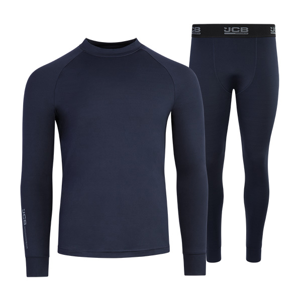 Jcb Unisex Base Layer Set Navy 2Xl