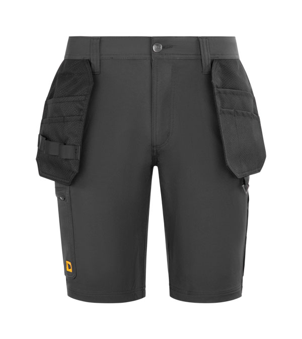 Jcb Unisex Stretch Holster Pocket Shorts Dark Shadow