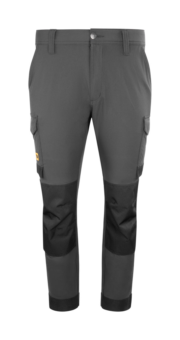 Jcb Workwear Mens 4-Way Stretch Trousers Dark Shadow