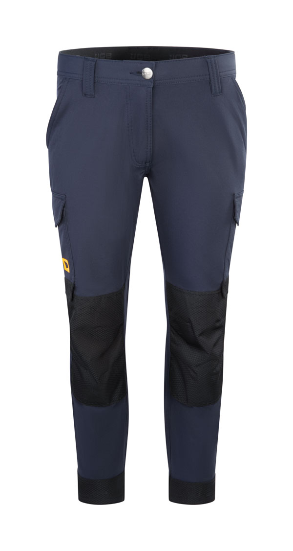 Jcb Workwear Ladies 4-Way Stretch Trousers Navy Blue