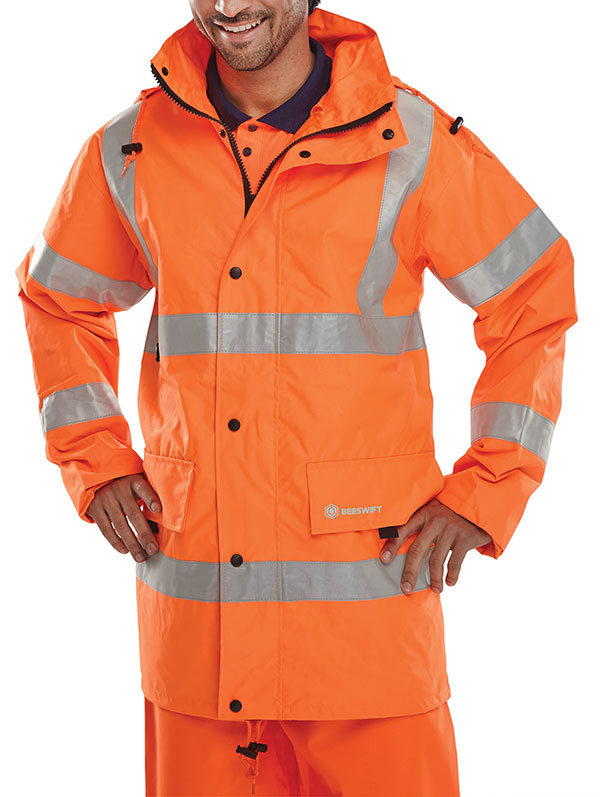 Beeswift Jubilee Hi-Vis Jacket Orange