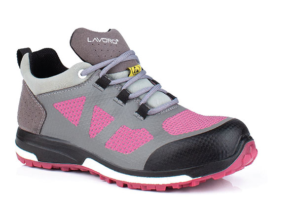 Lavoro Leia Ladies Esd Shoe Grey/Pink Lavoro Leia Ladies Esd Shoe Grey/Pink