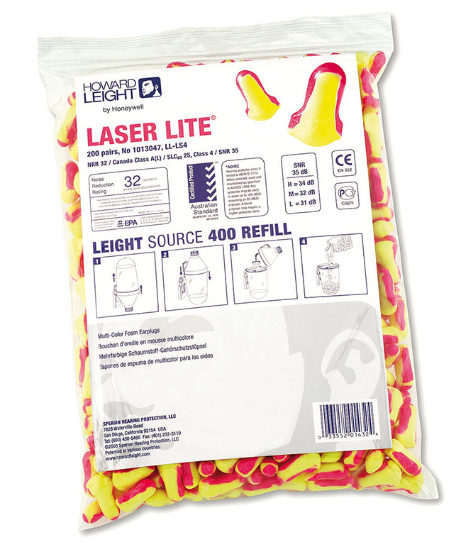 Honeywell Laser Lite Ls400 Refill – 200 Pairs Yellow