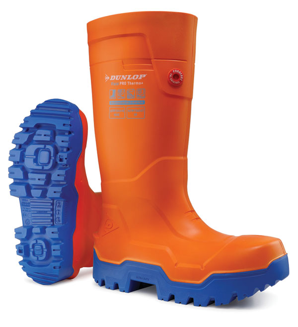 Dunlop Purofort Fieldpro Thermo+ Full Safety Wellington Orange Dunlop Purofort Fieldpro Thermo+ Full Safety Wellington Orange