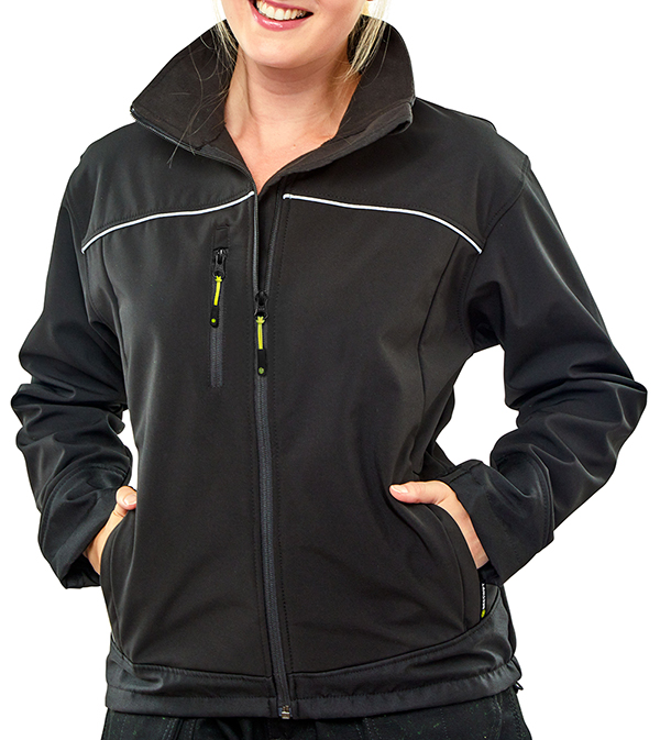 Beeswift Ladies Soft Shell Jacket Black
