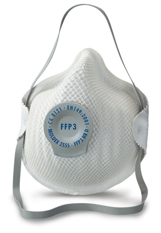 Moldex 2555 Mask Ffp3V Nr D White
