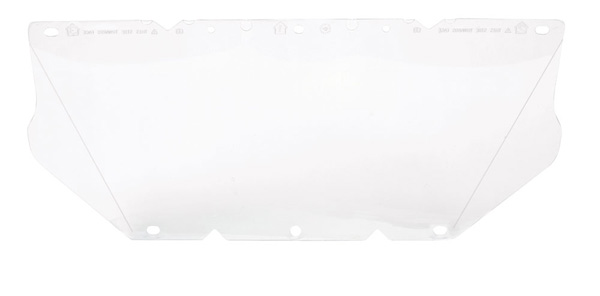 Msa V-Gard General Purpose Sheet Visor Chinguard Compatible Clear
