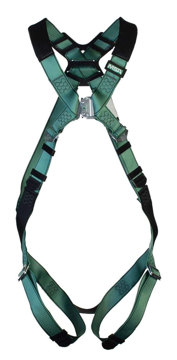 V-Form Back D-Ring Qwik-Fit Harness Xl Green