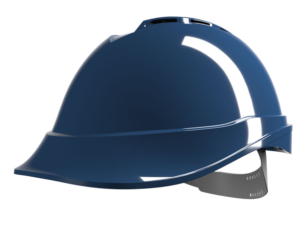 Msa V-Gard 200 Vented Safety Helmet Blue Msa V-Gard 200 Vented Safety Helmet Blue