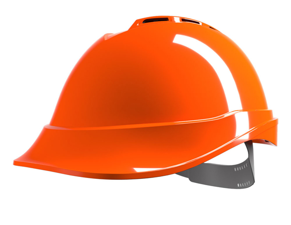 Msa V-Gard 200 Vented Safety Helmet Hi Vis Orange Msa V-Gard 200 Vented Safety Helmet Hi Vis Orange