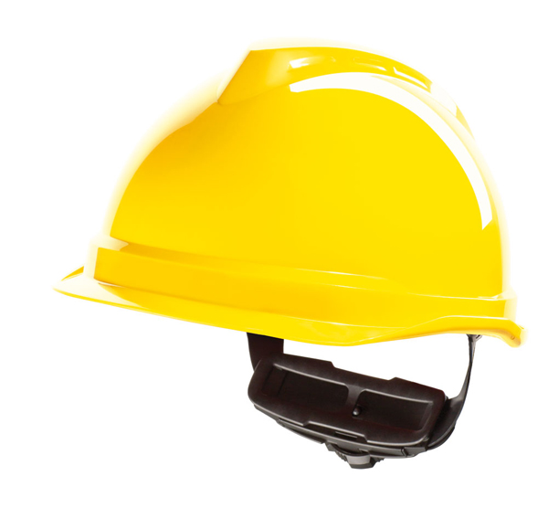 Msa V-Gard 520 Peakless Safety Helmet Yellow