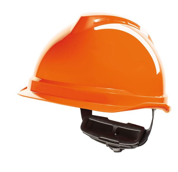 Msa V-Gard 520 Peakless Safety Helmet Orange Msa V-Gard 520 Peakless Safety Helmet Orange