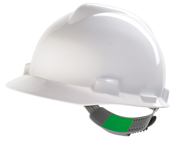 Msa V-Gard Safety Helmet White