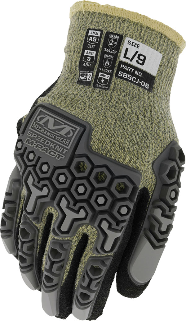 Speedknit M-Pact Arc Flash Glove Green Speedknit M-Pact Arc Flash Glove Green