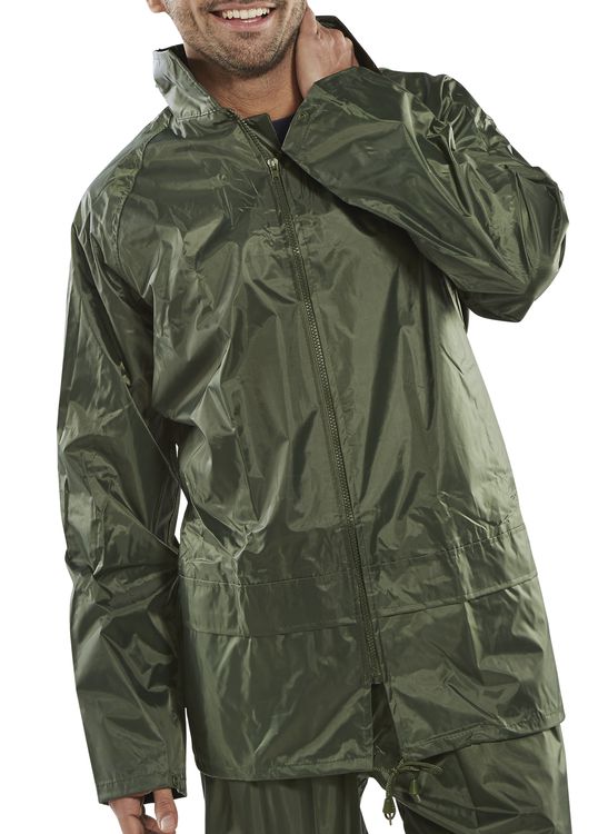 Beeswift Nylon Jacket Olive Green