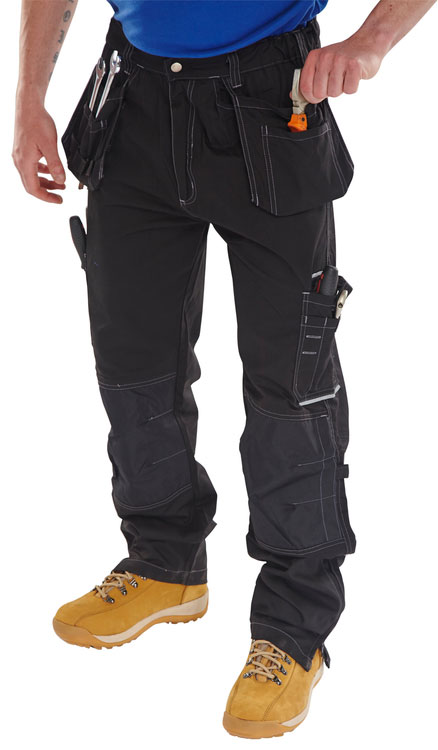Beeswift Shawbury Multi Purpose Trousers Black