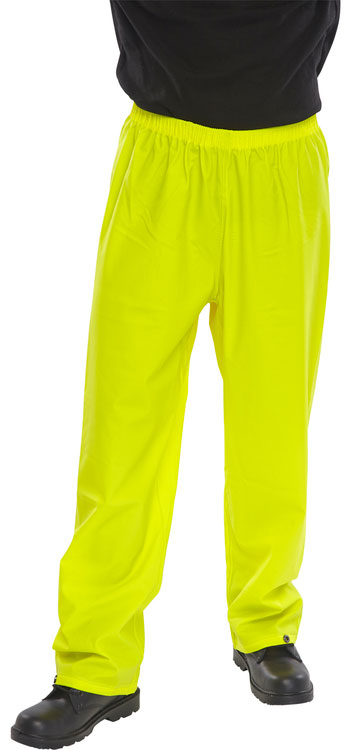Beeswift Super Pu Trousers Saturn Yellow