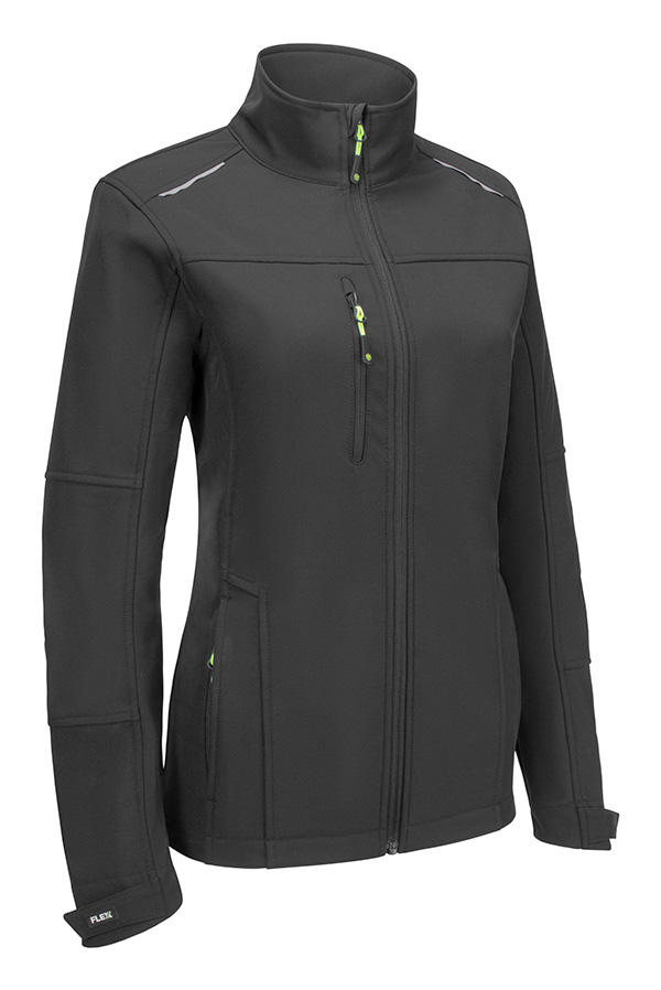 Beeswift Flex Womens Softshell Jacket Black Beeswift Flex Womens Softshell Jacket Black