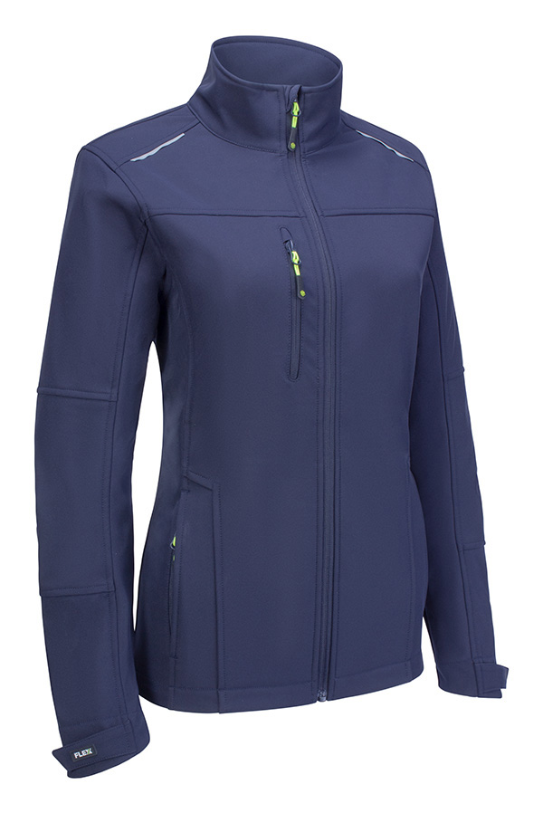 Beeswift Flex Womens Softshell Jacket Navy Blue