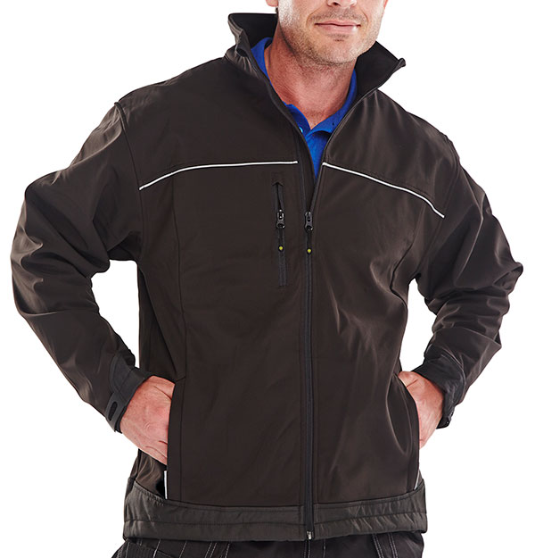 Beeswift Soft Shell Jacket Black Beeswift Soft Shell Jacket Black