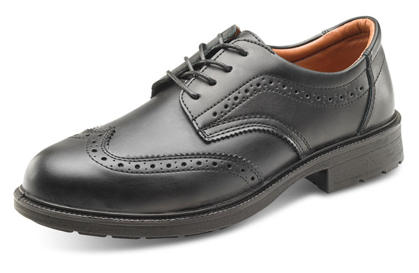 Beeswift Brogue Shoe Black Beeswift Brogue Shoe Black