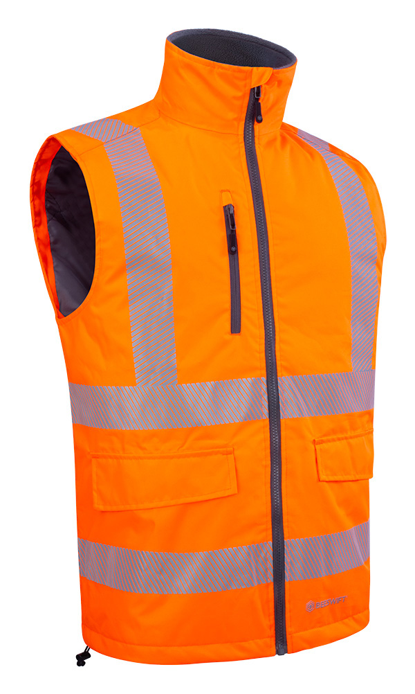 Beeswift Mens Bodywarmer Orange Beeswift Mens Bodywarmer Orange