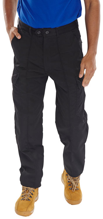 Beeswift Super Drivers Trousers Black Beeswift Super Drivers Trousers Black