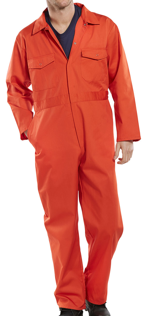 Beeswift Boilersuit Orange Beeswift Boilersuit Orange
