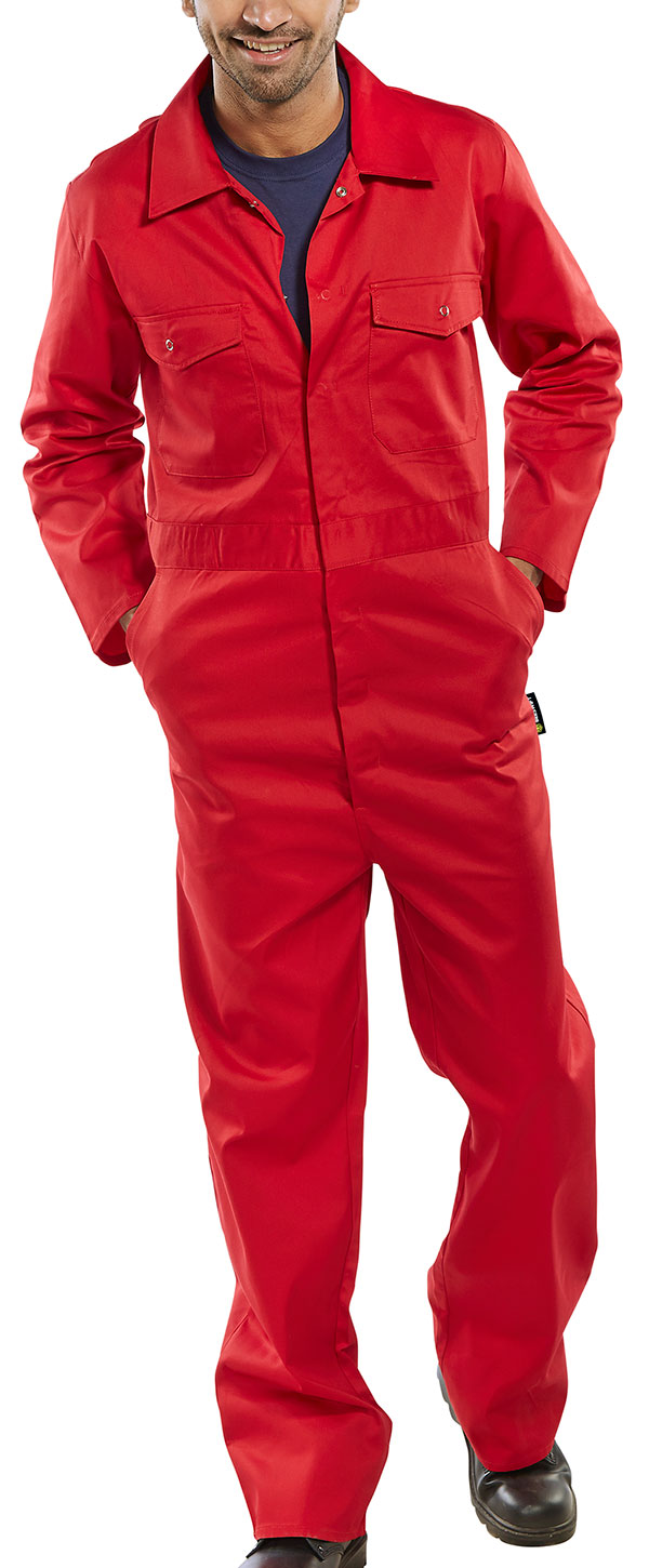 Beeswift Boilersuit Red Beeswift Boilersuit Red