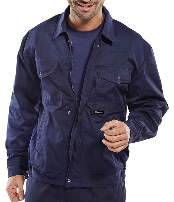 Beeswift Super Drivers Jacket Navy Blue