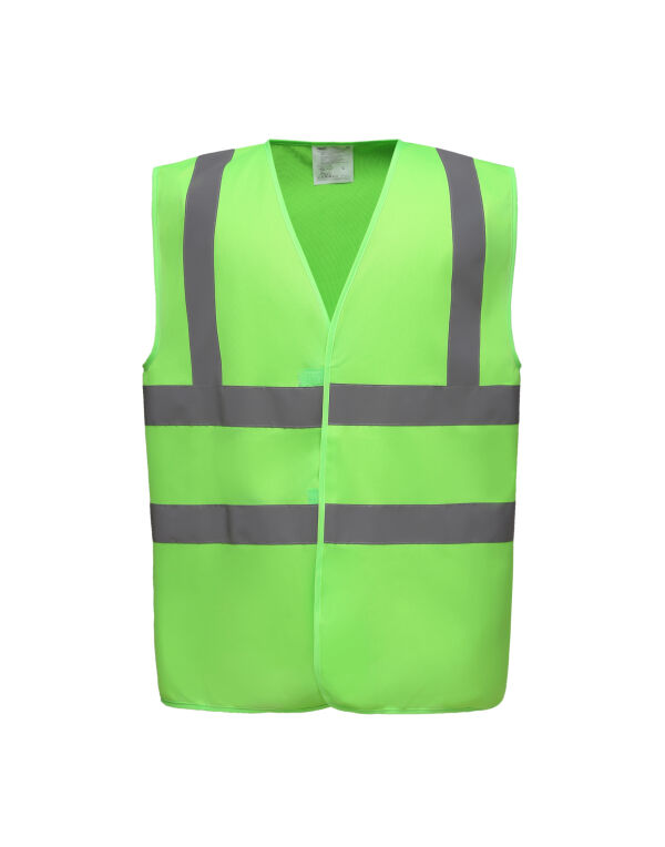 HVW100EV Lime Enhanced Vis Waistcoat