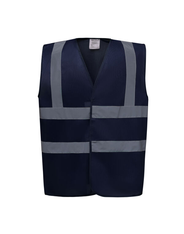 HVW100EV Navy Enhanced Vis Waistcoat