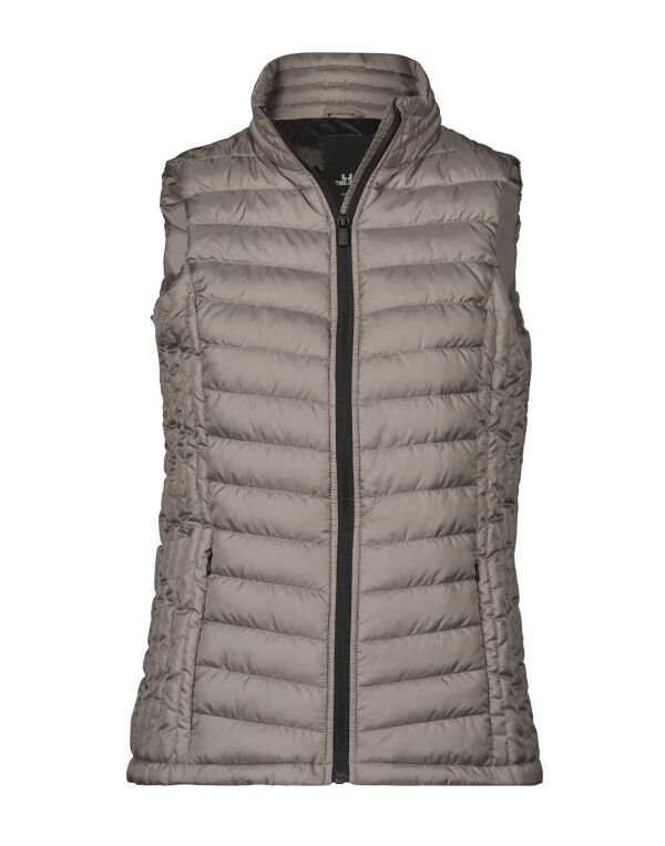 TJ9633 Tee Jays Ladies’ Zepelin Bodywarmer Driftwood