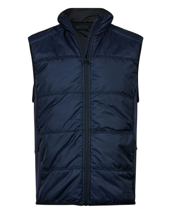 TJ9114 Tee Jays Hybrid-Stretch Bodywarmer Navy/Navy