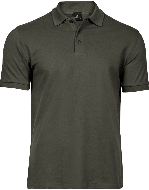 TJ1405 Tee Jays Men’s Luxury Stretch Polo Deep Green