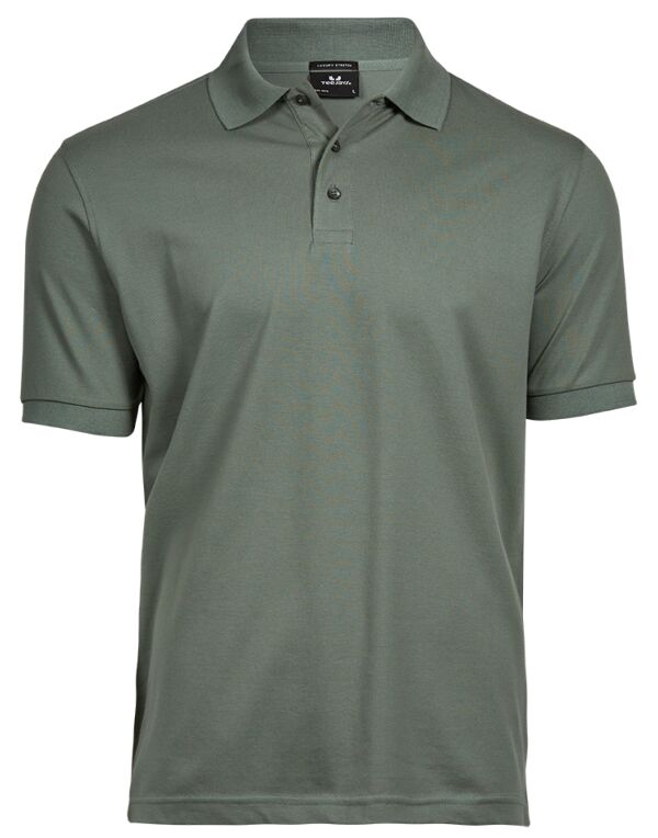 TJ1405 Tee Jays Men’s Luxury Stretch Polo Leaf Green TJ1405 Tee Jays Men’s Luxury Stretch Polo Leaf Green