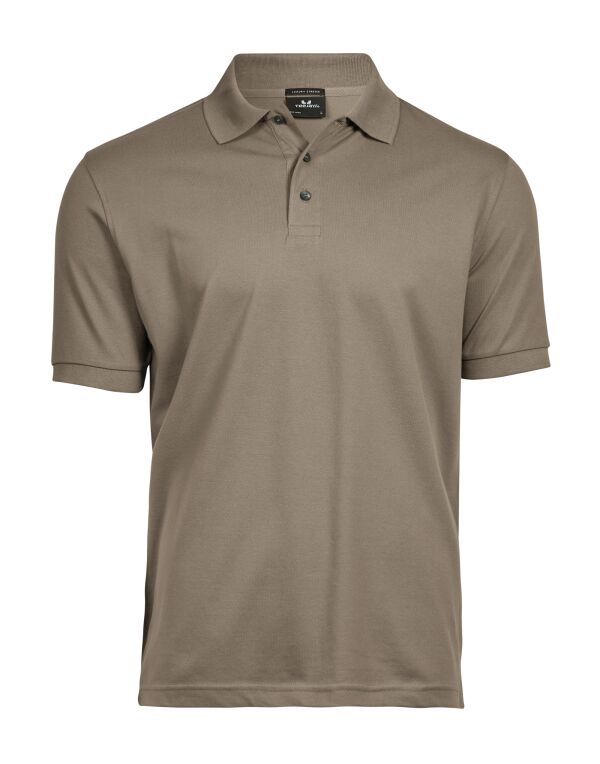 TJ1405 Tee Jays Men’s Luxury Stretch Polo Clay TJ1405 Tee Jays Men’s Luxury Stretch Polo Clay