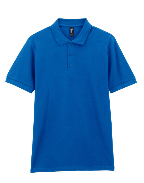 85800 Royal Premium Cotton® Adult Double Piqué Polo 85800 Royal Premium Cotton® Adult Double Piqué Polo