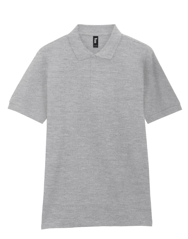 85800 Sport Grey (RS) Premium Cotton® Adult Double Piqué Polo 85800 Sport Grey (RS) Premium Cotton® Adult Double Piqué Polo