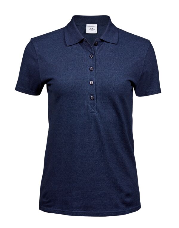 TJ145 Tee Jays Ladies’ Luxury Stretch Polo Denim