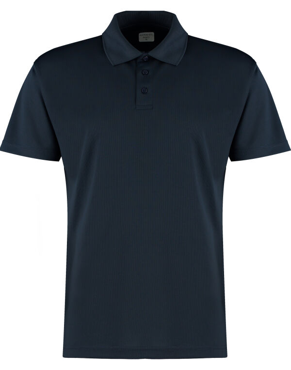 KK455 Kustom Kit Regular Fit Micro Mesh Polo with Cooltex Navy