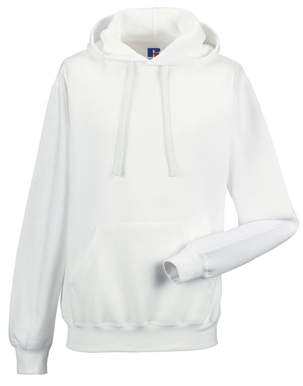 575M Russell Hooded Sweatshirt White