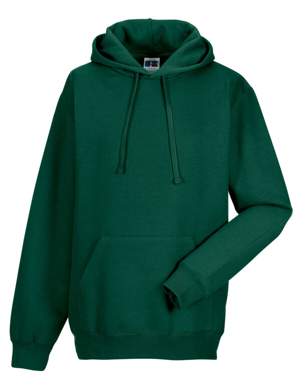 575M Russell Hooded Sweatshirt Bottle Green