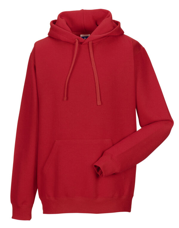 575M Russell Hooded Sweatshirt Classic Red