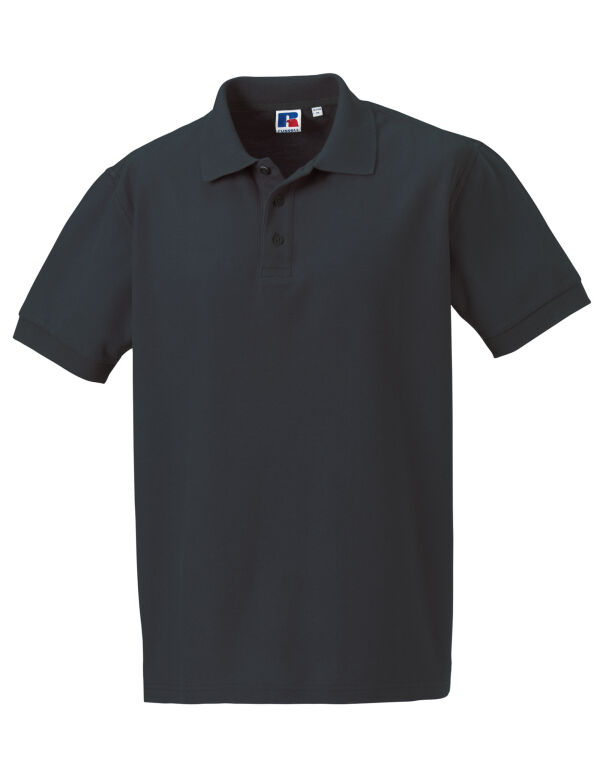 577M Russell Men’s Ultimate Cotton Polo Titanium