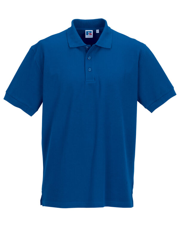 577M Bright Royal Men’s Ultimate Cotton Polo