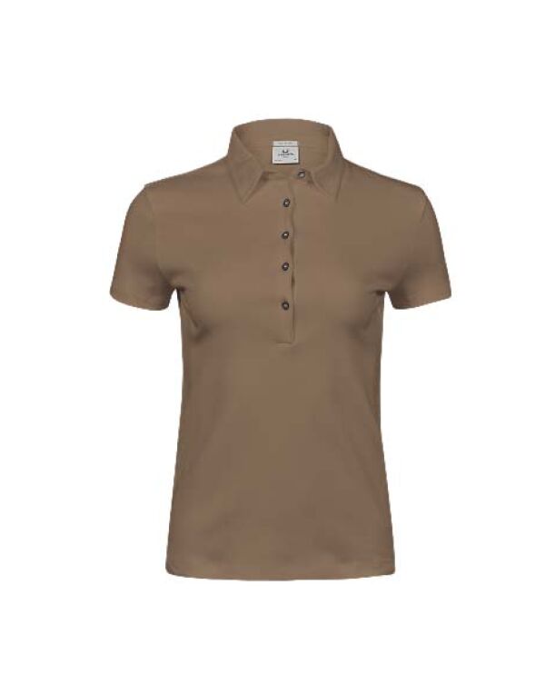 TJ1441 Tee Jays Ladies’ Pima Cotton Polo Wood