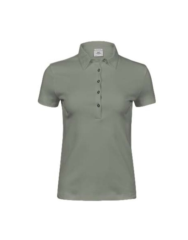 TJ1441 Tee Jays Ladies’ Pima Cotton Polo Sage