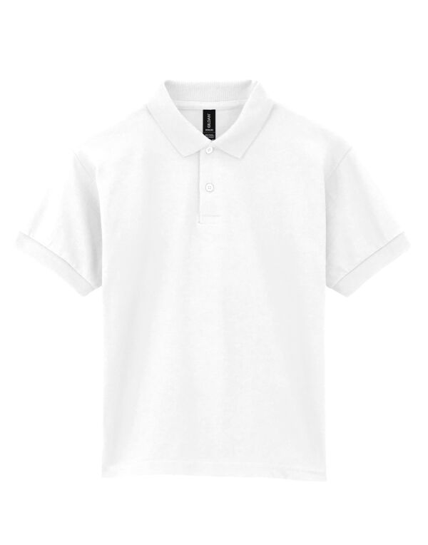 8800B White DryBlend® Youth Jersey Polo 8800B White DryBlend® Youth Jersey Polo