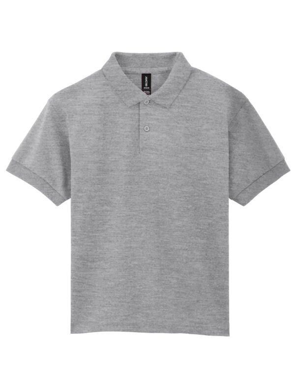 8800B Sport Grey DryBlend® Youth Jersey Polo